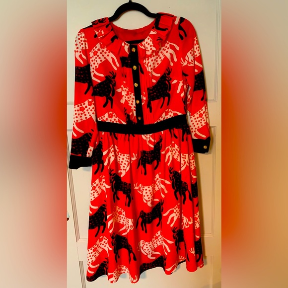 Patterned print dress - Picture 1 of 1